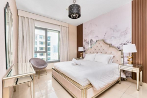 Bellavista - Striking - 1BR with Extra Twin Room - 29 boulevard - Partial Fountain View